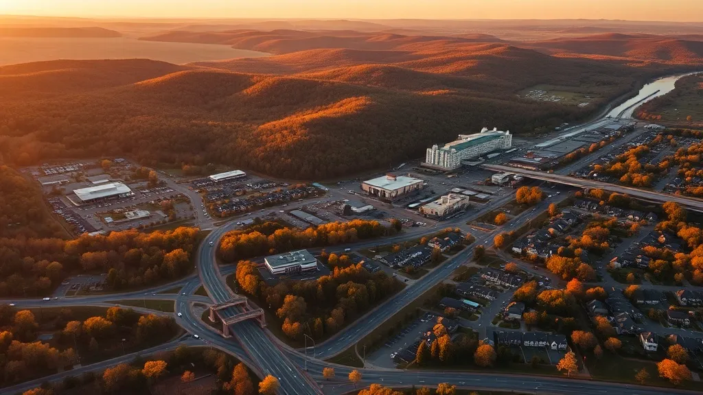 Aerial view of Hoover, AL showing the local landscape and terrain relevant to aerial imaging operations