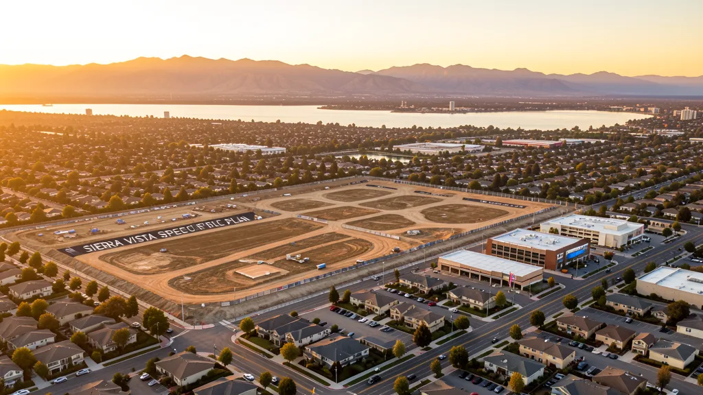 Aerial view of Roseville, CA showing the local landscape and terrain relevant to aerial imaging operations