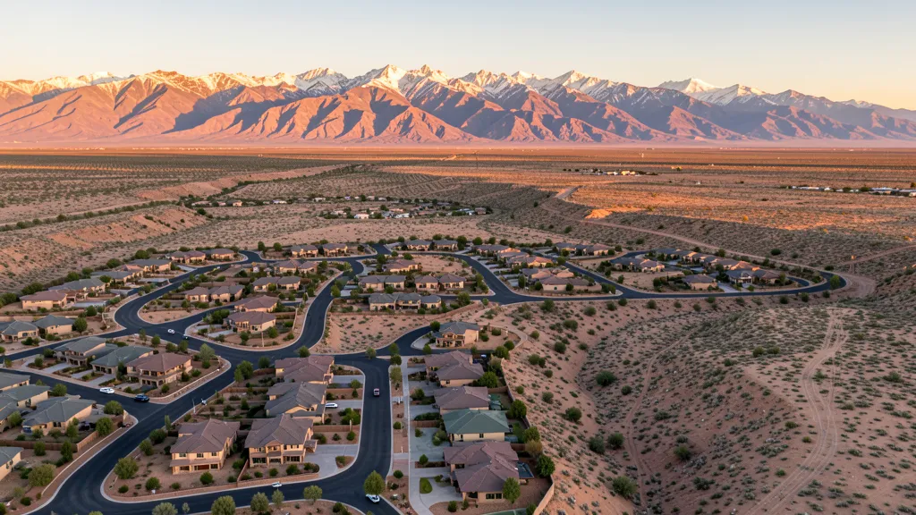 Aerial view of Spring Creek, NV showing the local landscape and terrain relevant to aerial imaging operations